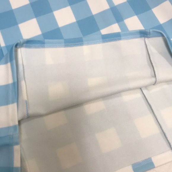 NWT Macbeth Collection Blue Gingham Check Barbie Dress - Picture 15 of 15